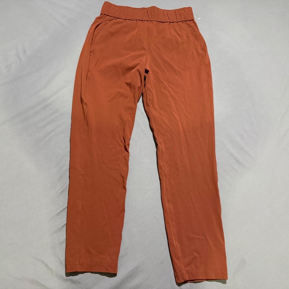 Alder Open Air Pant Women Medium Rust Brown Sustainable Hiking Stretch Trousers